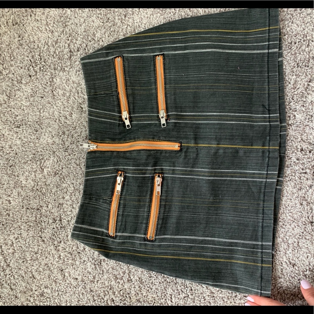 urban outfitters vintage skirt with zippers